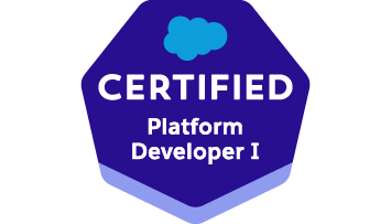 Salesforce Certified Platform Developer I