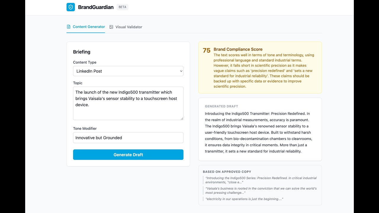 BrandGuardian Demo