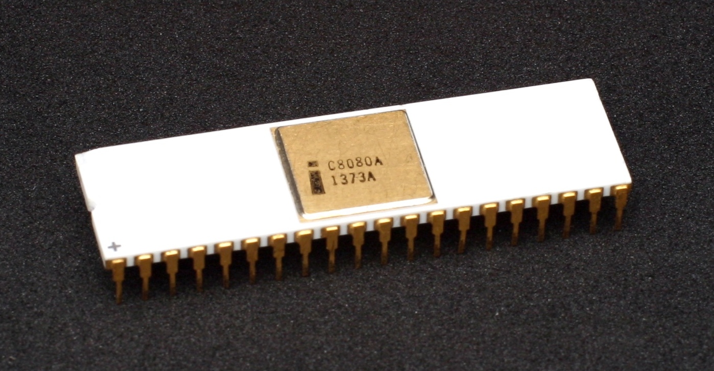 An image of the intel 8080A