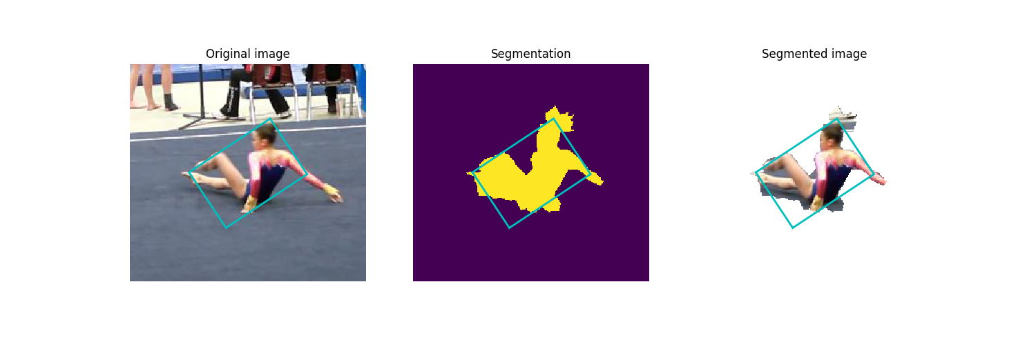 One-class SVM segmentation