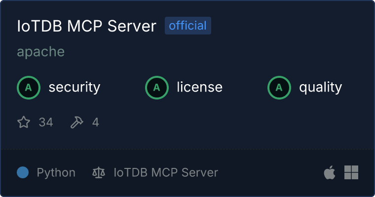 IoTDB Server MCP server