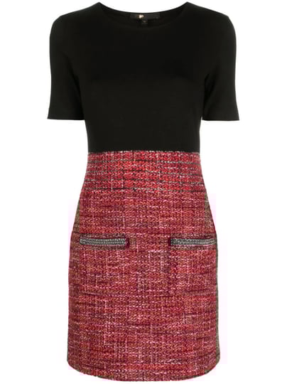 maje-chain-detail-layered-boucl--minidress-1