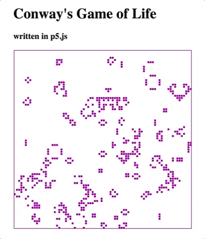 gif of functional game of life with more cells