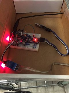 Arduino + ESP8266 + NRF24L01 Garage door sensor and opener