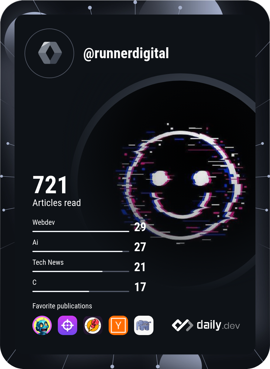 The_Runner_01's Dev Card