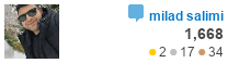 Milad Salimi at Stack Overflow