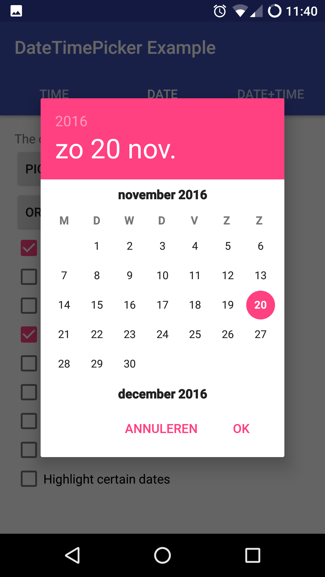 DateTime Picker