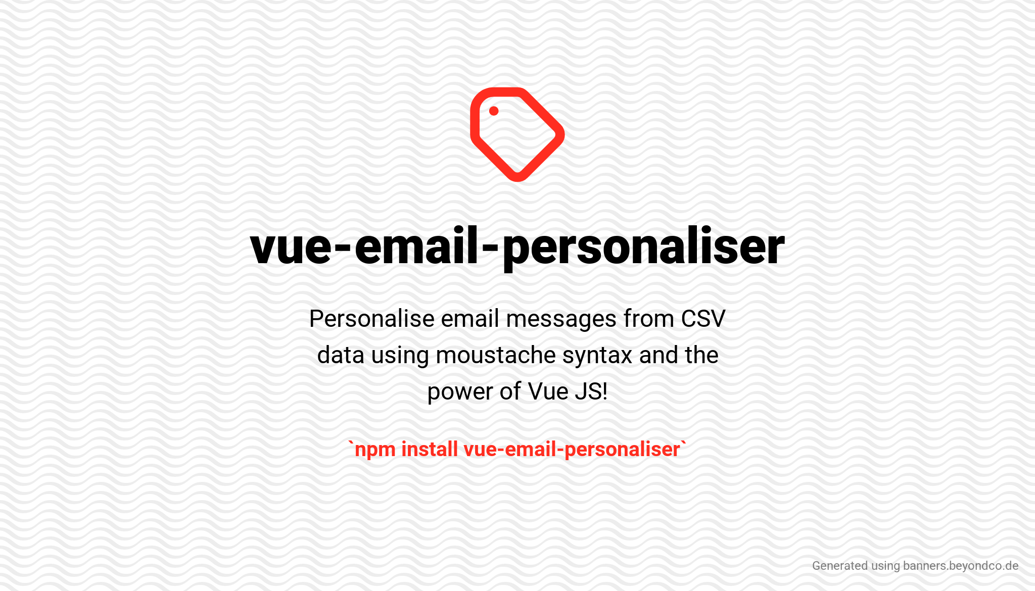 Art for vue-email-personaliser