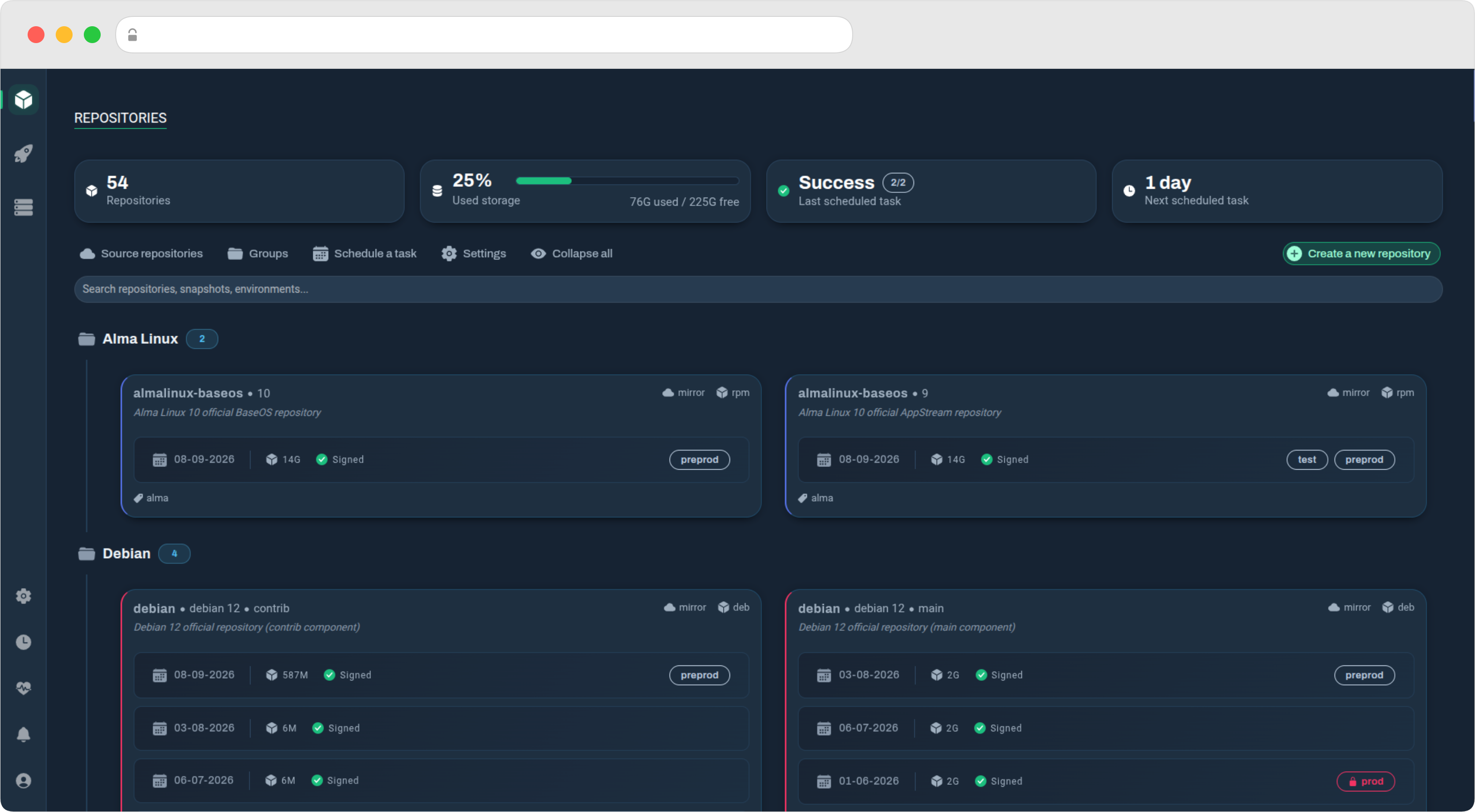 Repositories