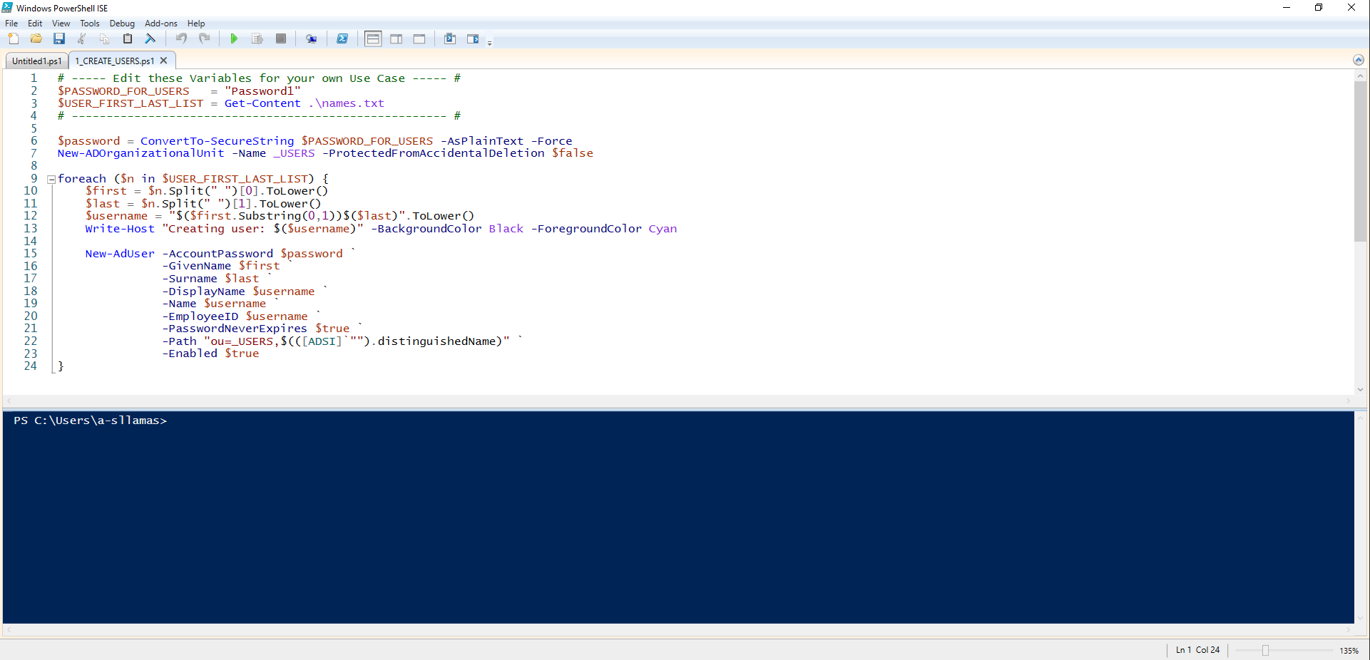 Powershell add users picture