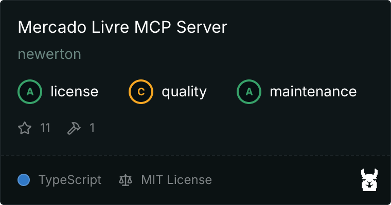 Mercado Livre - MCP Server