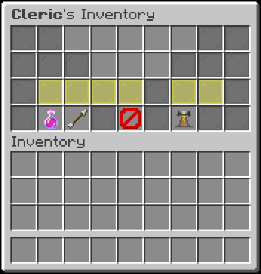 Villager Inventory