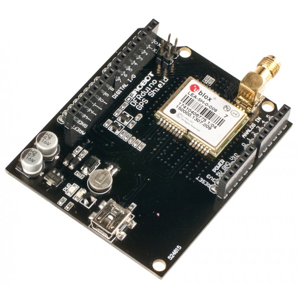 DFRduino GPS Shield-LEA-5H(SKU:TEL0044)