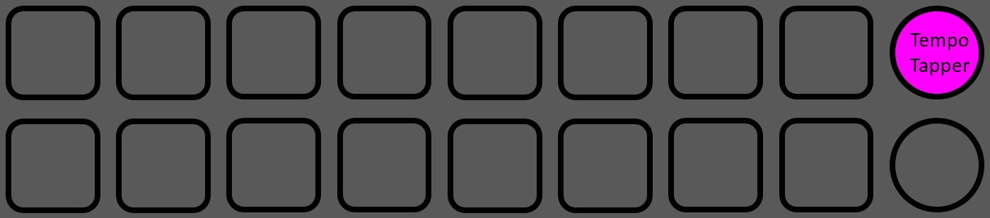 Diagram when tempo tapper is active