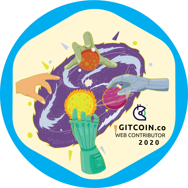 GitPOAP: 2020 Gitcoin.co Web Contributor