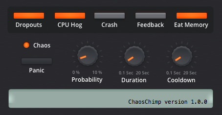 ChaosChimp User Interface