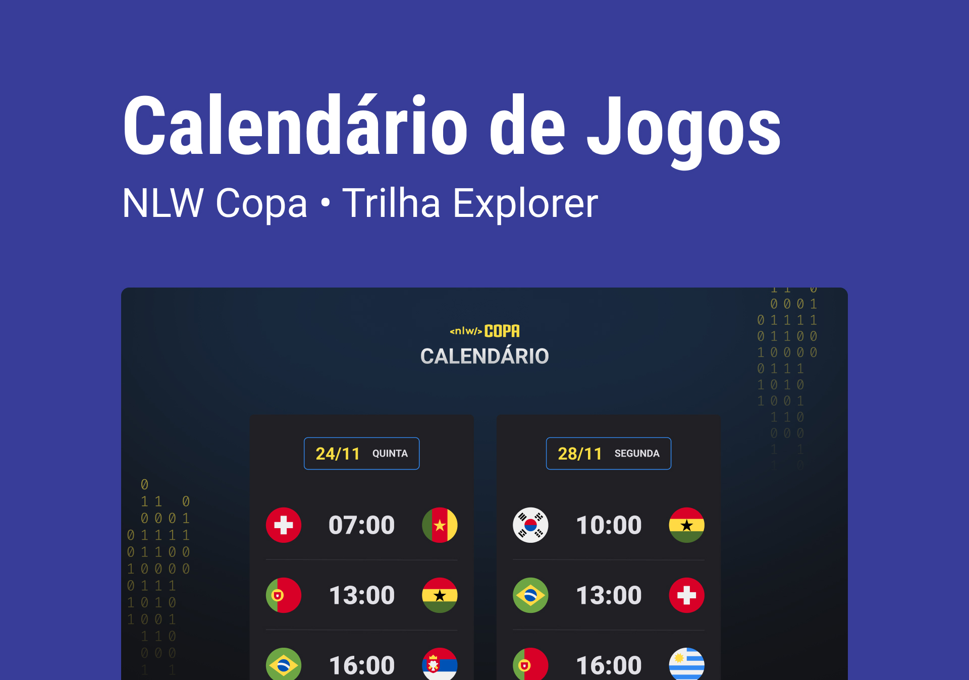 Calendário de Jogos