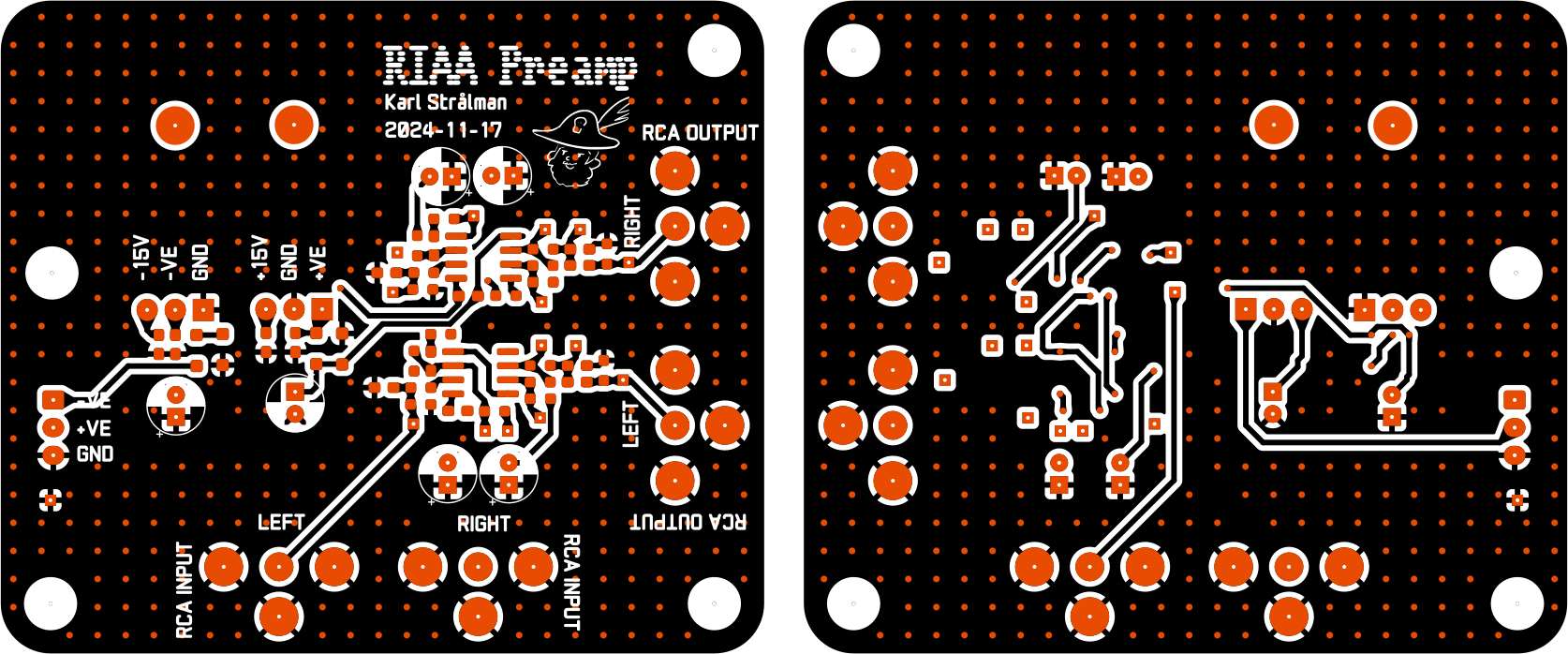 Colorful PCB layout