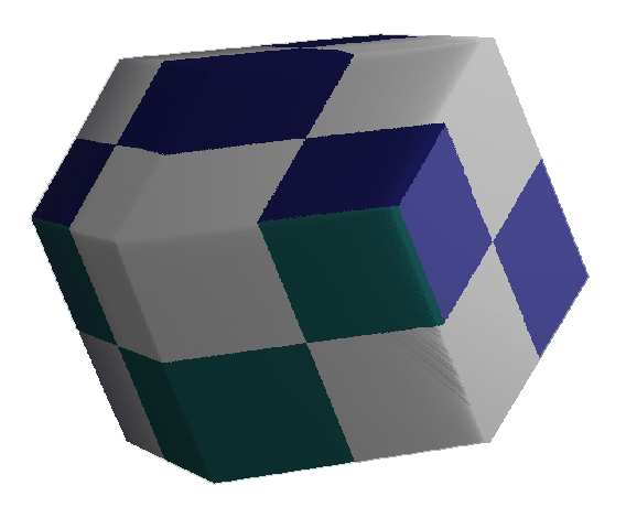 Image of hypercube rendering