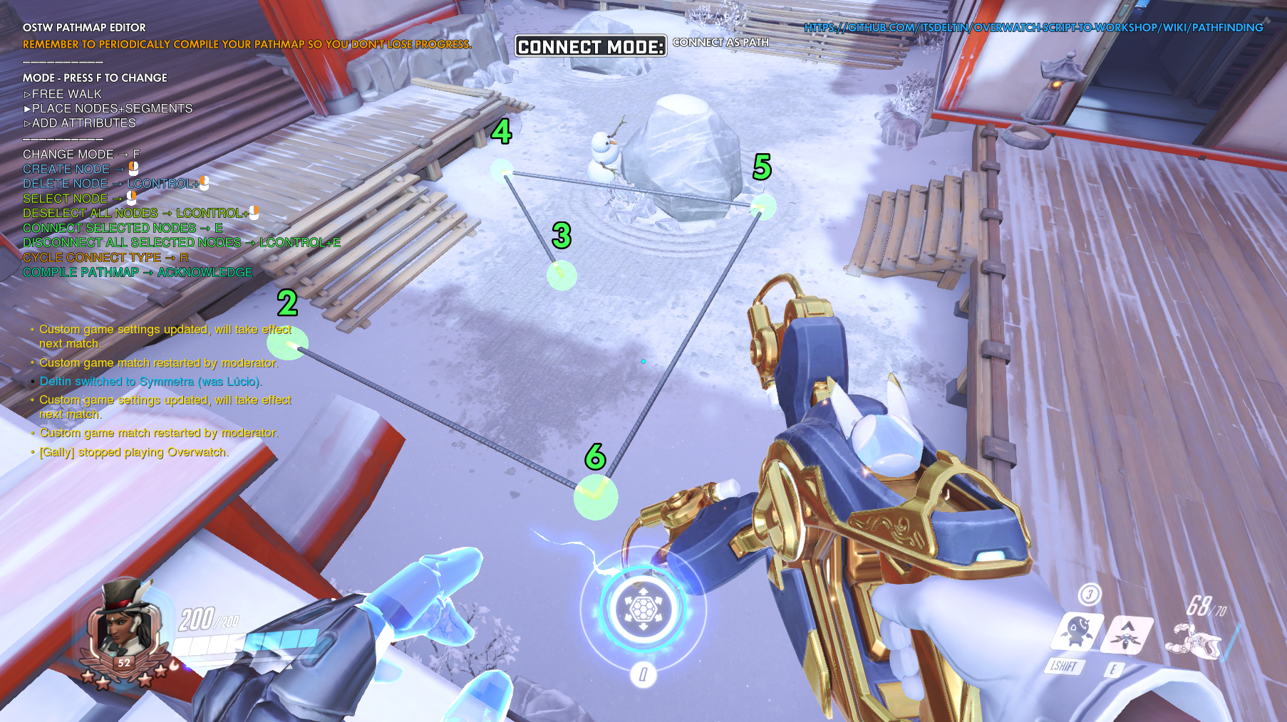 Connect As Path Example