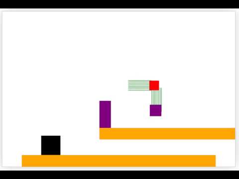 ray casting based 2d arcade physics