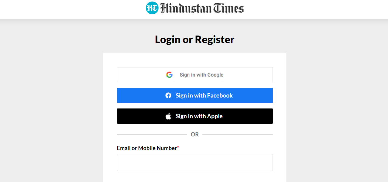 Sign-In Page