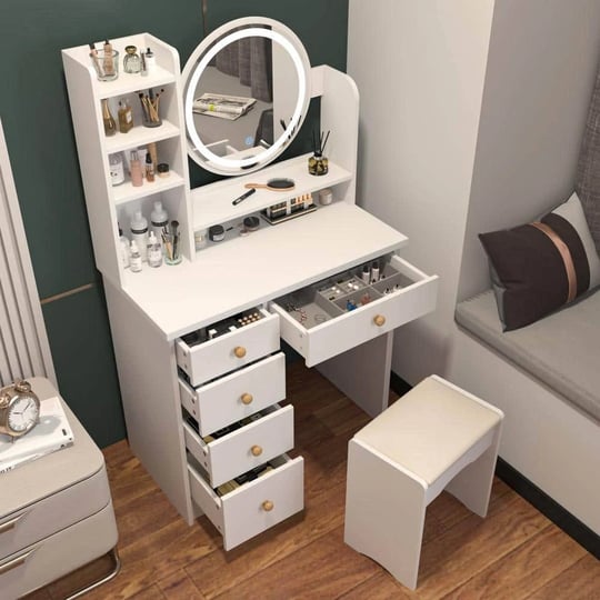 wiawg-5-drawers-white-wood-makeup-vanity-set-dressing-desk-w-stool-led-round-mirror-and-storage-shel-1