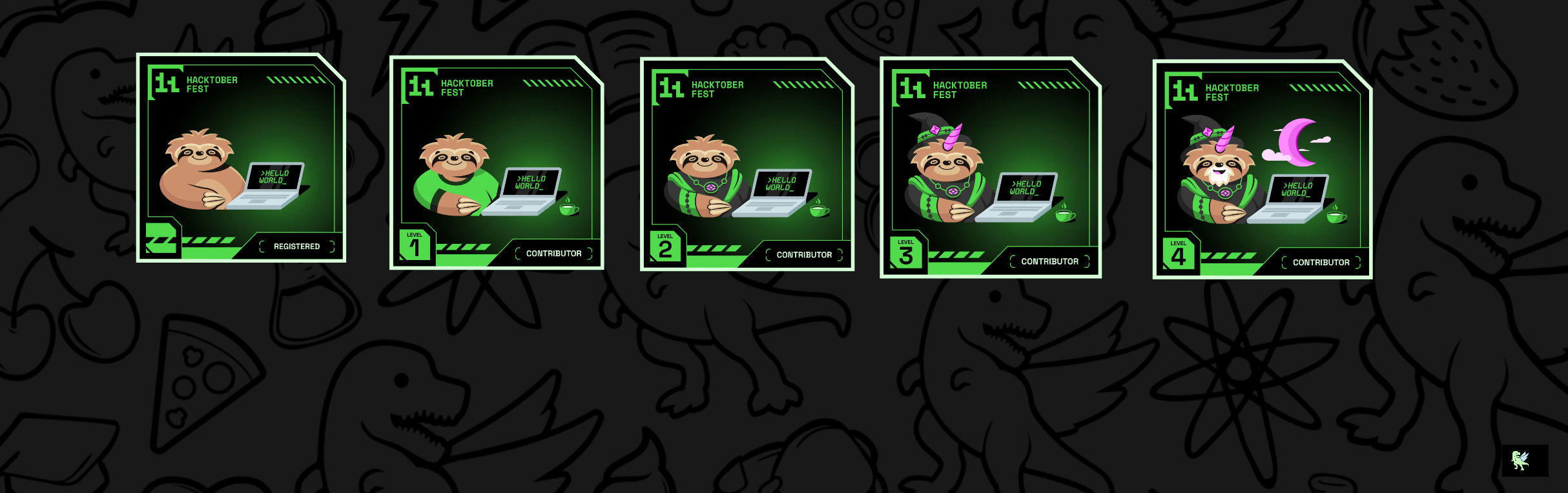 An image of @monu2114's Holopin badges, which is a link to view their full Holopin profile