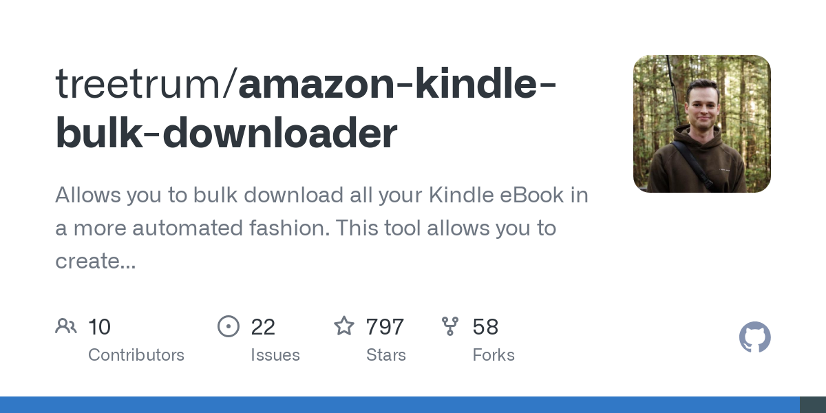 treetrum / amazon-kindle-bulk-downloader