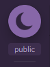 Public channels button screenshot