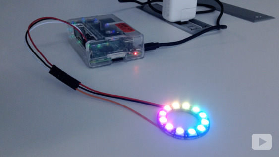 raspberry pi led テープ ストア 制御