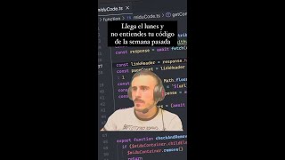 Si eres programador y algún lunes te ha pasado esto, deja un ☕️ en los comentarios. 🤣  ¡Feliz lunes