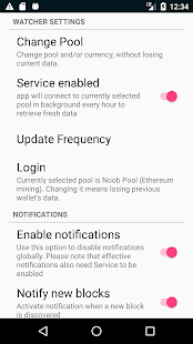 Mining Pool Watcher Charts