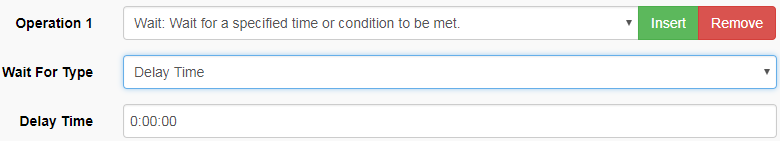 Using WAIT via HTTP