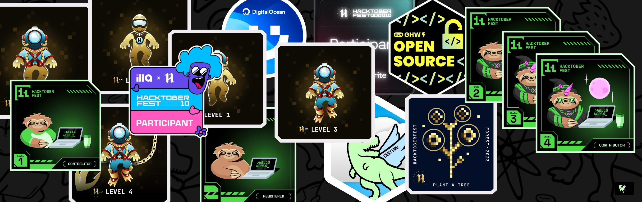 An image of @gopalkrishna2004's Holopin badges, which is a link to view their full Holopin profile