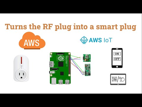 Amazon IoT 云服务实例👏-Turns RF plug into an IoT smart plug with Amazon AWS IoT Core Service