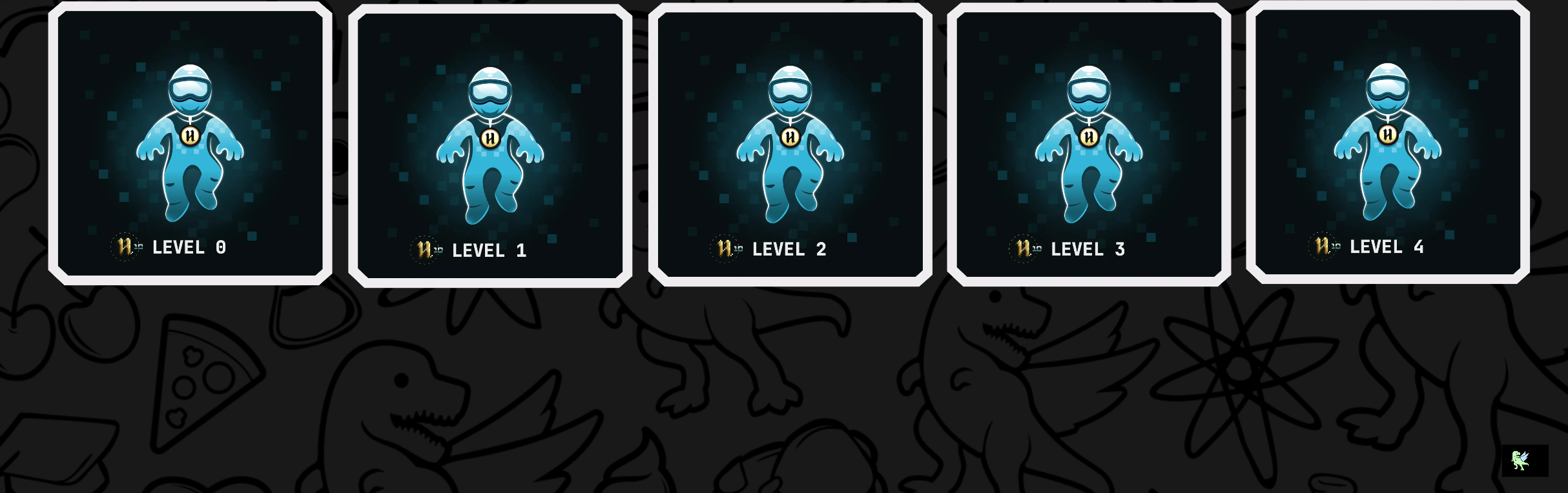 An image of @whkasunudara's Holopin badges, which is a link to view their full Holopin profile