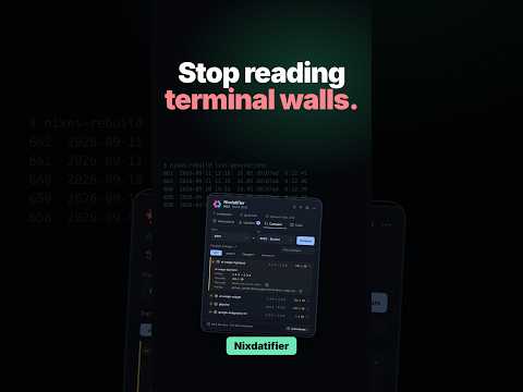 Watch Nixdatifier in action on YouTube Shorts