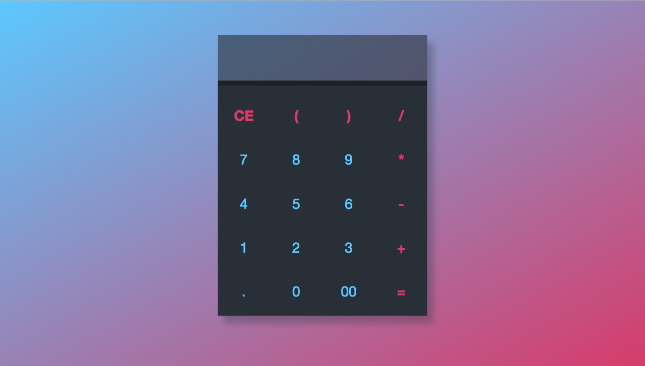 GitHub - 0xnmn/calculator: A simple responsive calculator build with ...