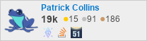 profile for Patrick Collins on Stack Exchange, a network of free, community-driven Q&A sites