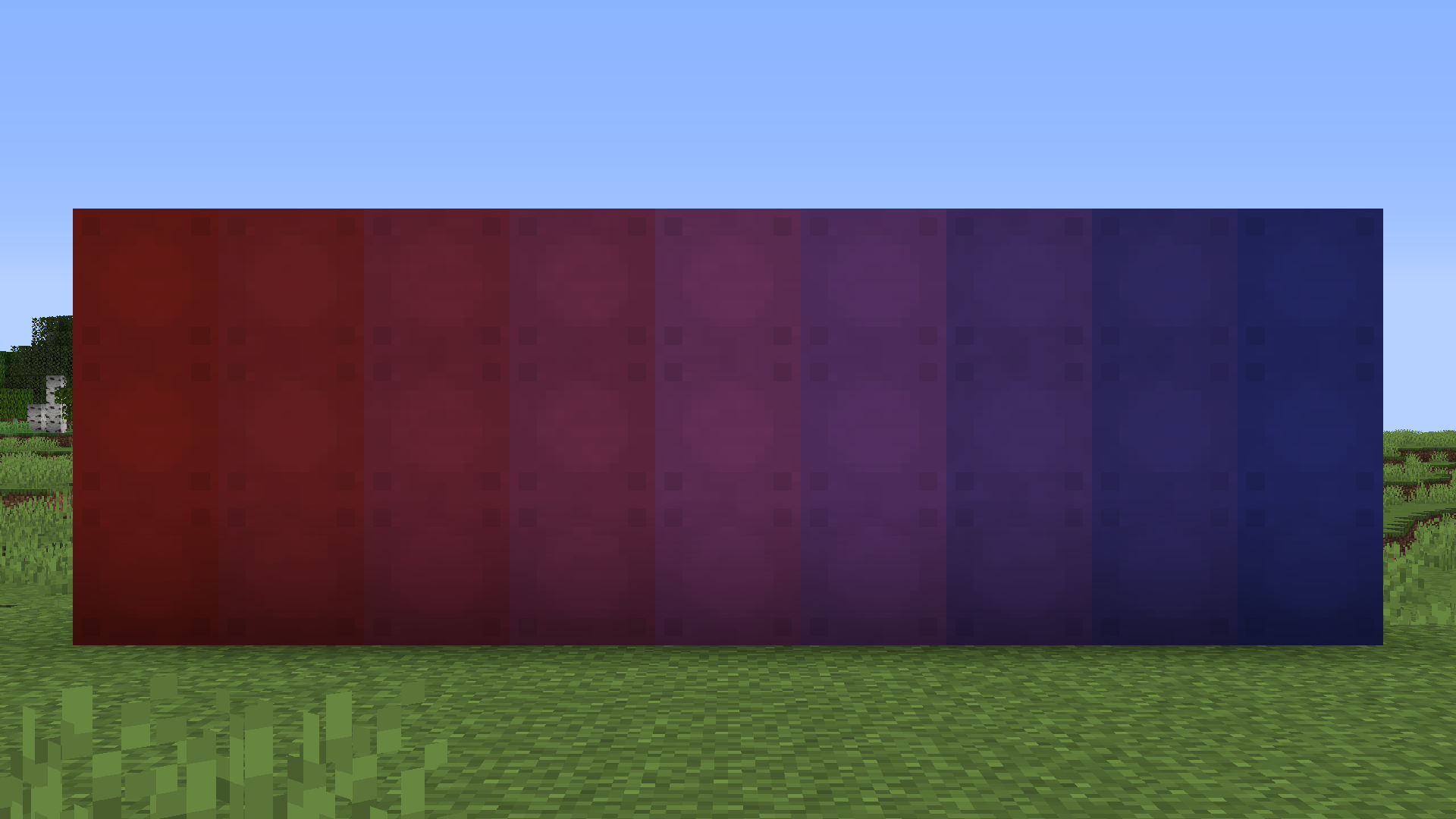 Gradient from Red to Blue