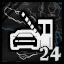 Achievement badge icon