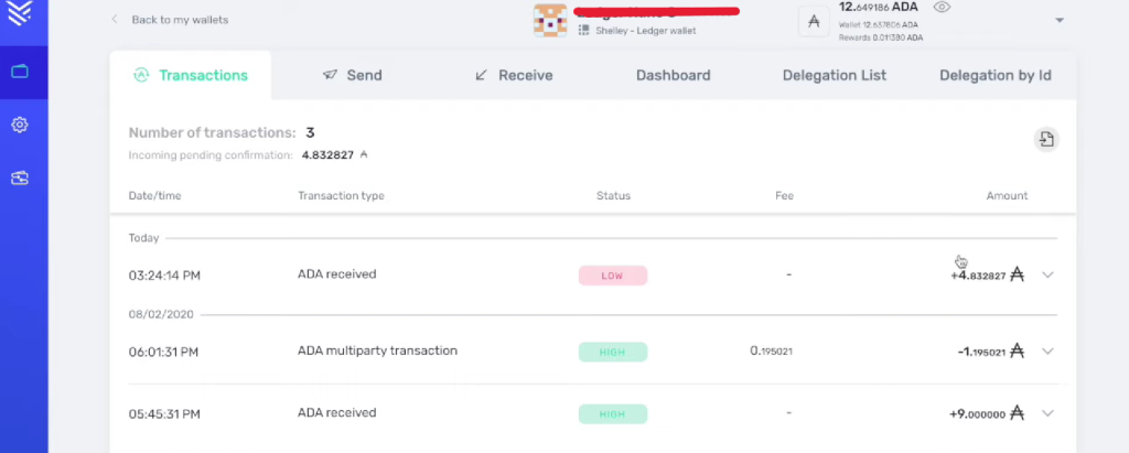 How to stake Cardano (ADA) Ledger Live