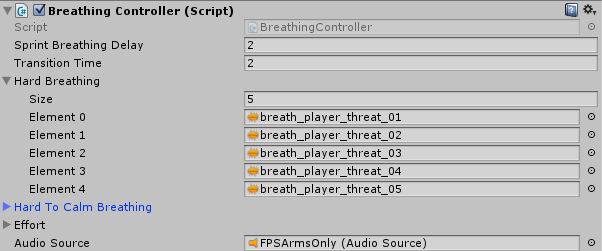 Breathing Controller Setup Example
