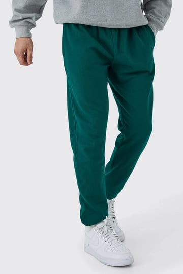 boohooman-mens-tall-core-fit-basic-sweatpants-green-1