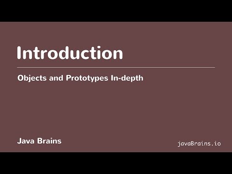 JavaScript Objects and Prototypes In-depth