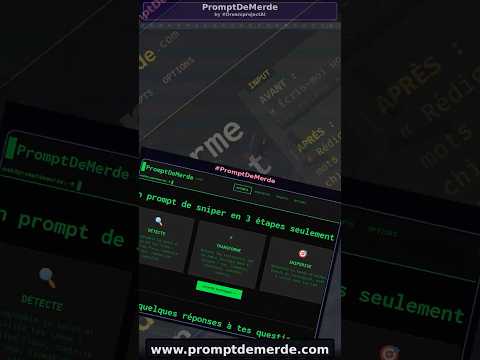 PromptDeMerde YouTube Short