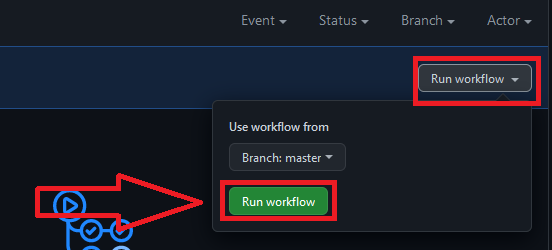 Run workflow