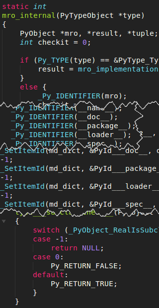 Standard C CPython support