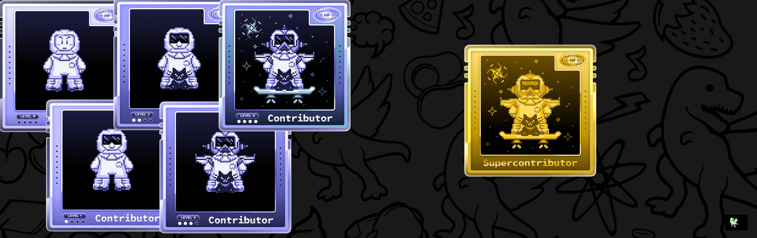 An image of @ansh1406's Holopin badges, which is a link to view their full Holopin profile